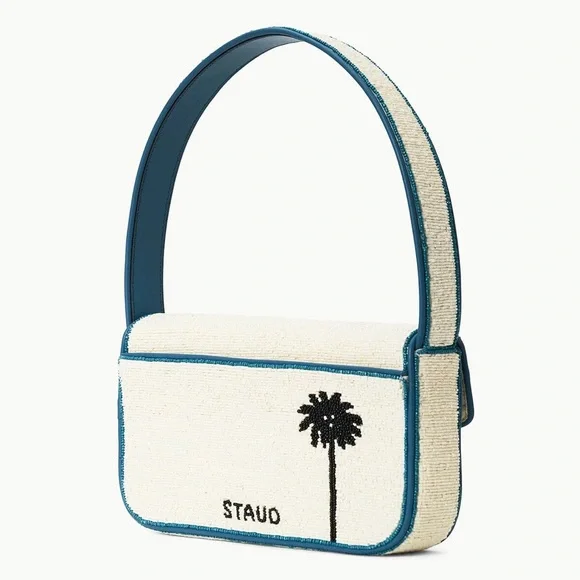 STAUD BEADED TOMMY BAG LA Limited Collection - Picture 7 of 9